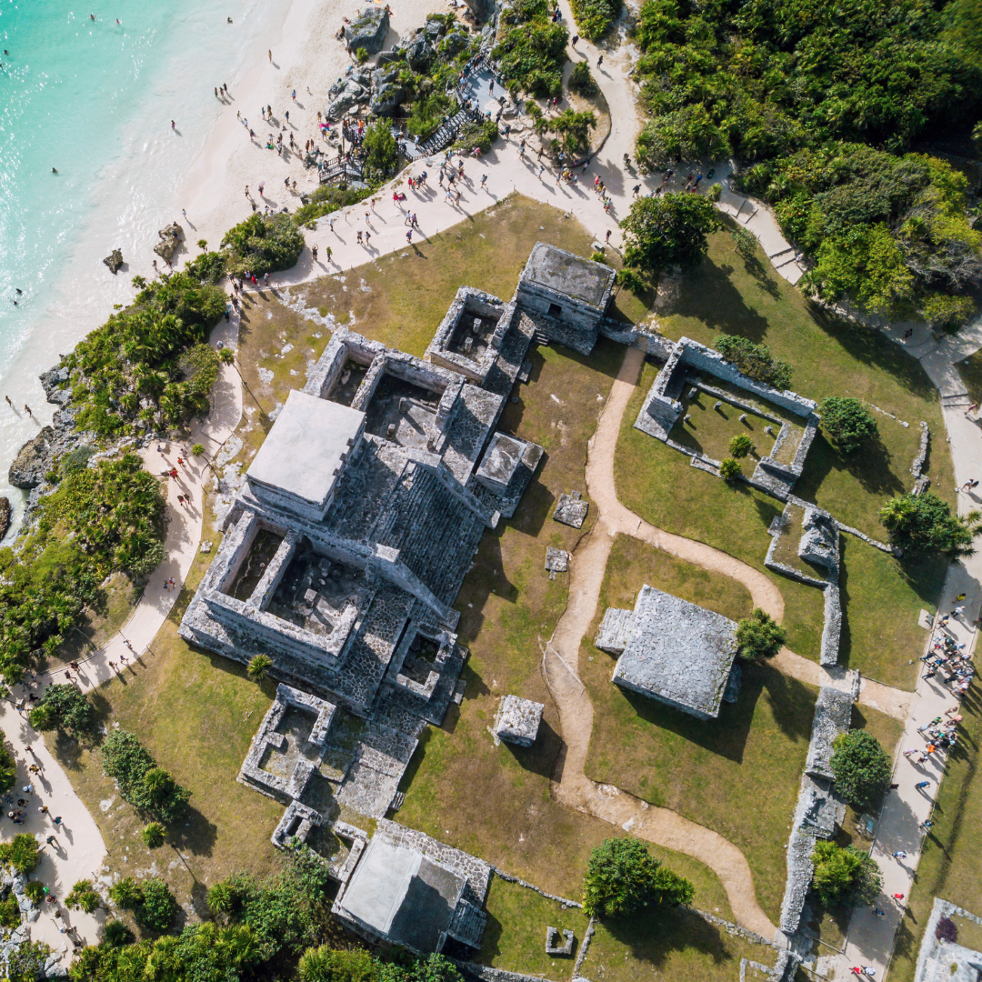 Tulum Ruins Walking Tour A Birds Eye View From Above