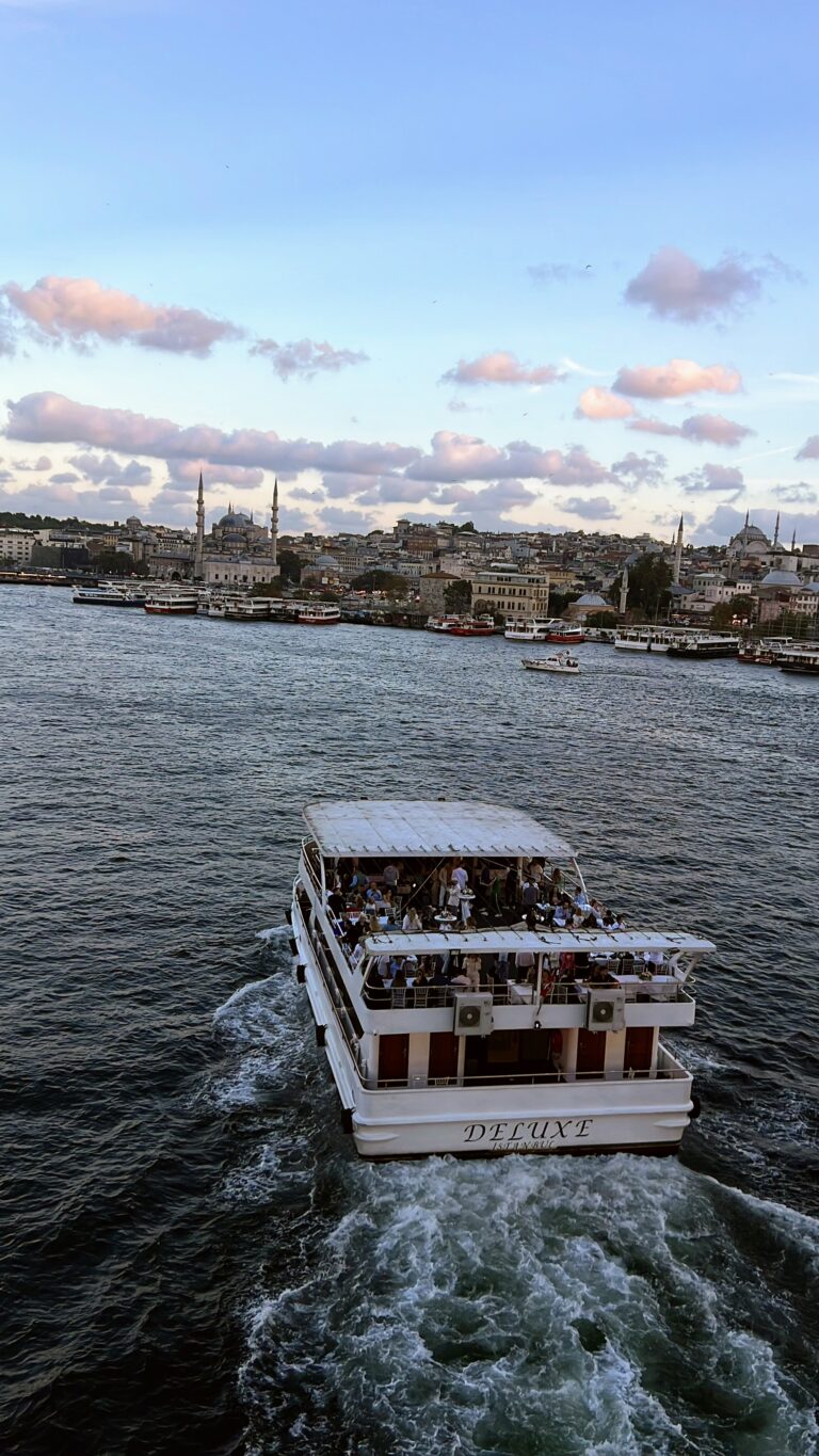 Istanbul Turkey Boat In Water