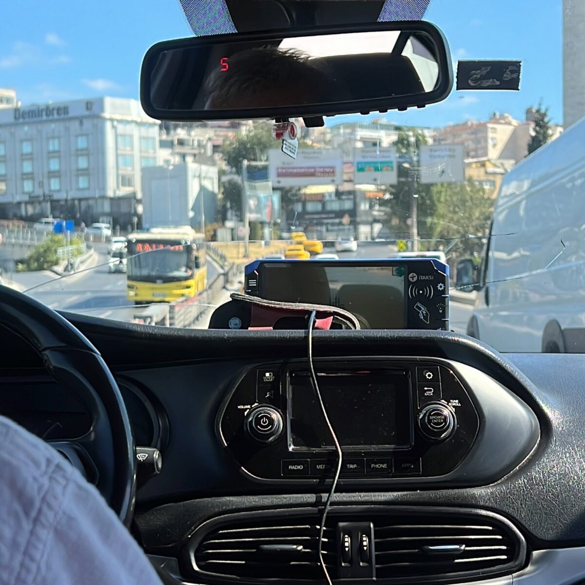 Best AirBnB in Istanbul Turkey Driving Thru A Busy City