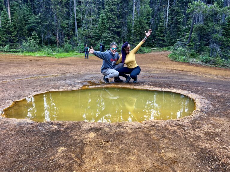 Visiting Paint Pots in Canada: A Muddy Adventure