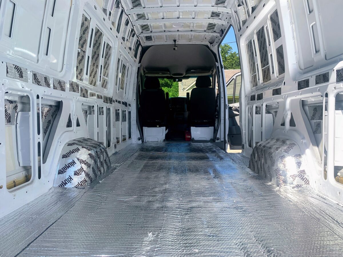 upgrades and Sprinter van subfloor installation