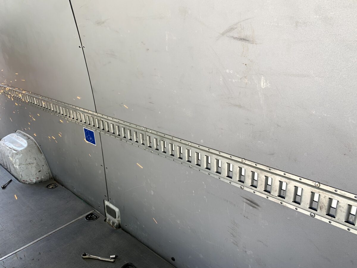 Rust Removal Sprinter Van