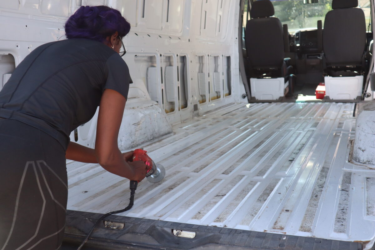 Rust Proof Van Floor
