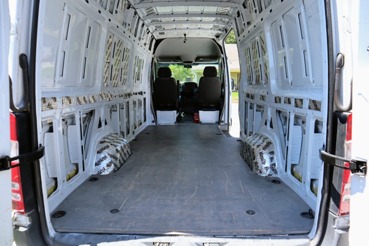 sub floor installation sprinter