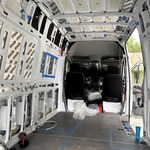 Reflectix insulation in our Sprinter van